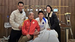 Hiểu Minh đã phẫu thuật thành công và cần khoảng 10 tháng hồi phục